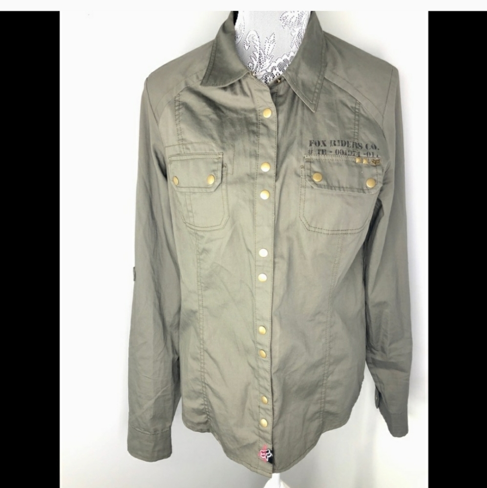 Fox military style jacket.